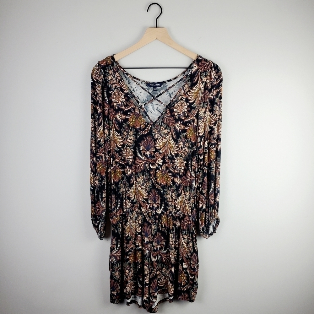 American Eagle Multi Color Romper Small